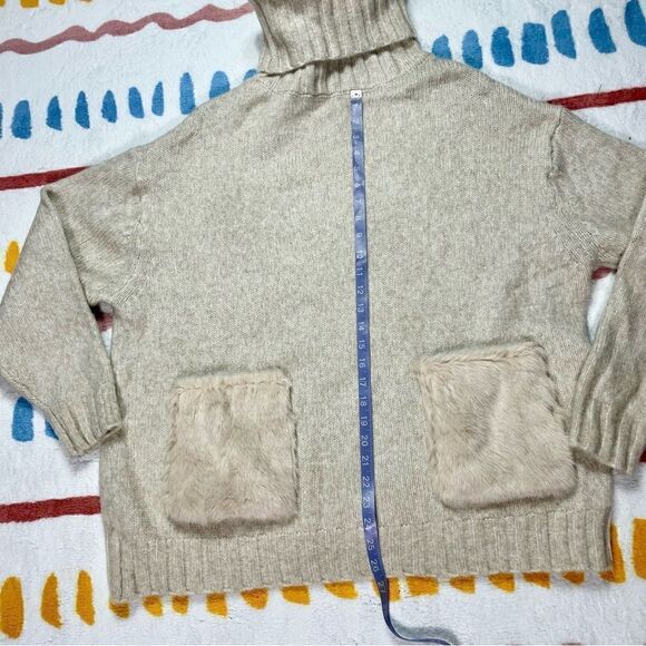 ZARA KNIT SWEATER 7% ALPACA - Picture 2 of 10